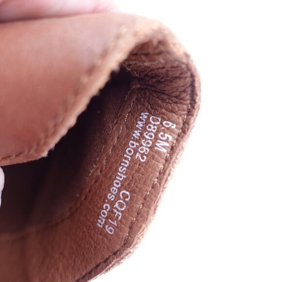 NWT Born Kerri Bootie Sz 6.5 Rust Tobacco Distressed Leather Handcrafted Pull On - Picture 11 of 14